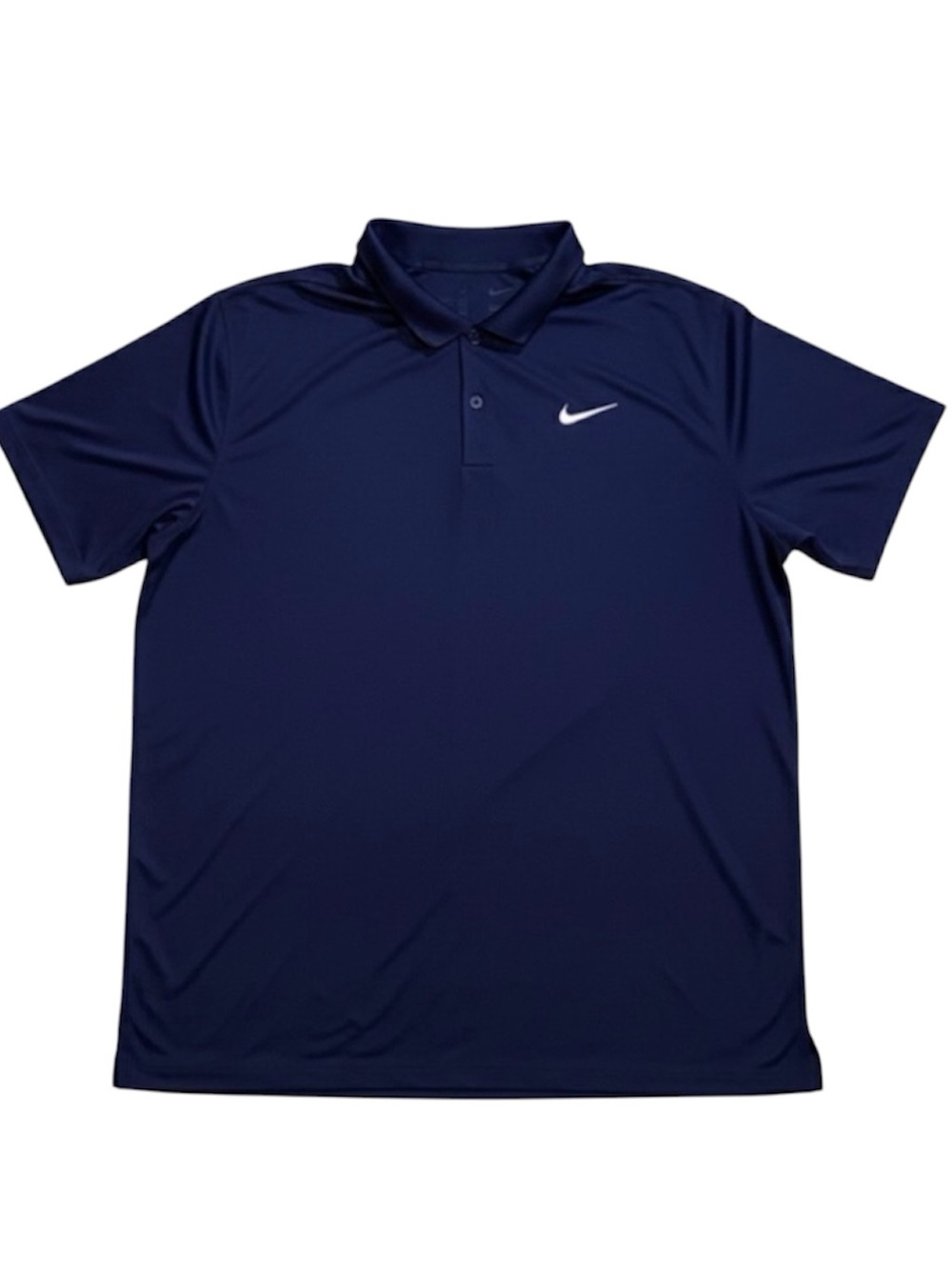 Nike Dri-Fit Navy Polo Shirt Men’s XL | Athletic Golf Performance Top
